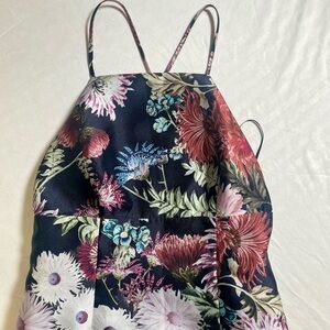 Keepsake | Floral Satin Dress